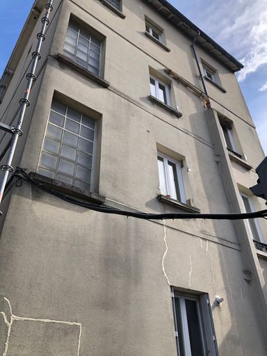 Façade arrière avant travaux